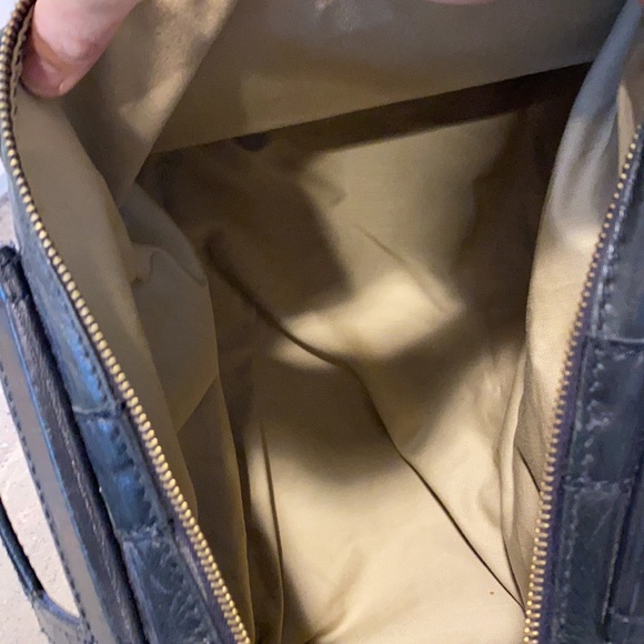 Longchamp vintage black leather weekender valise - Picture 7 of 9